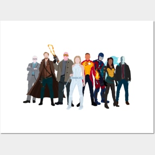 Legends of Tomorrow Crew Posters and Art